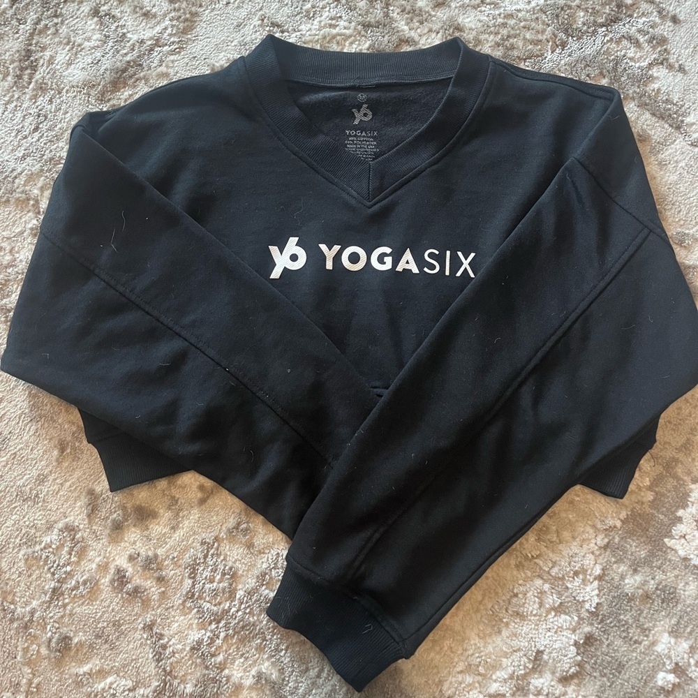 YogaSix Cropped Sweater